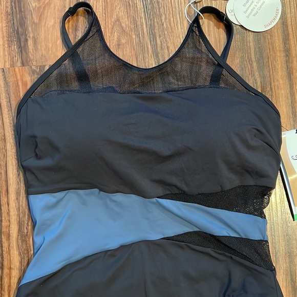 Contours Coco Reef Level Colorblock Bra Sized Underwire One Piece - Picture 4 of 16